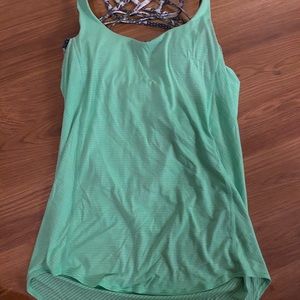 Lululemon workout open back top